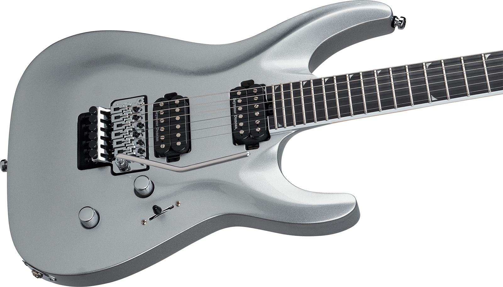Jackson Sla2 Pro Plus 2h Seymour Duncan Fr Eb - Quicksilver - Guitarra electrica metalica - Variation 2