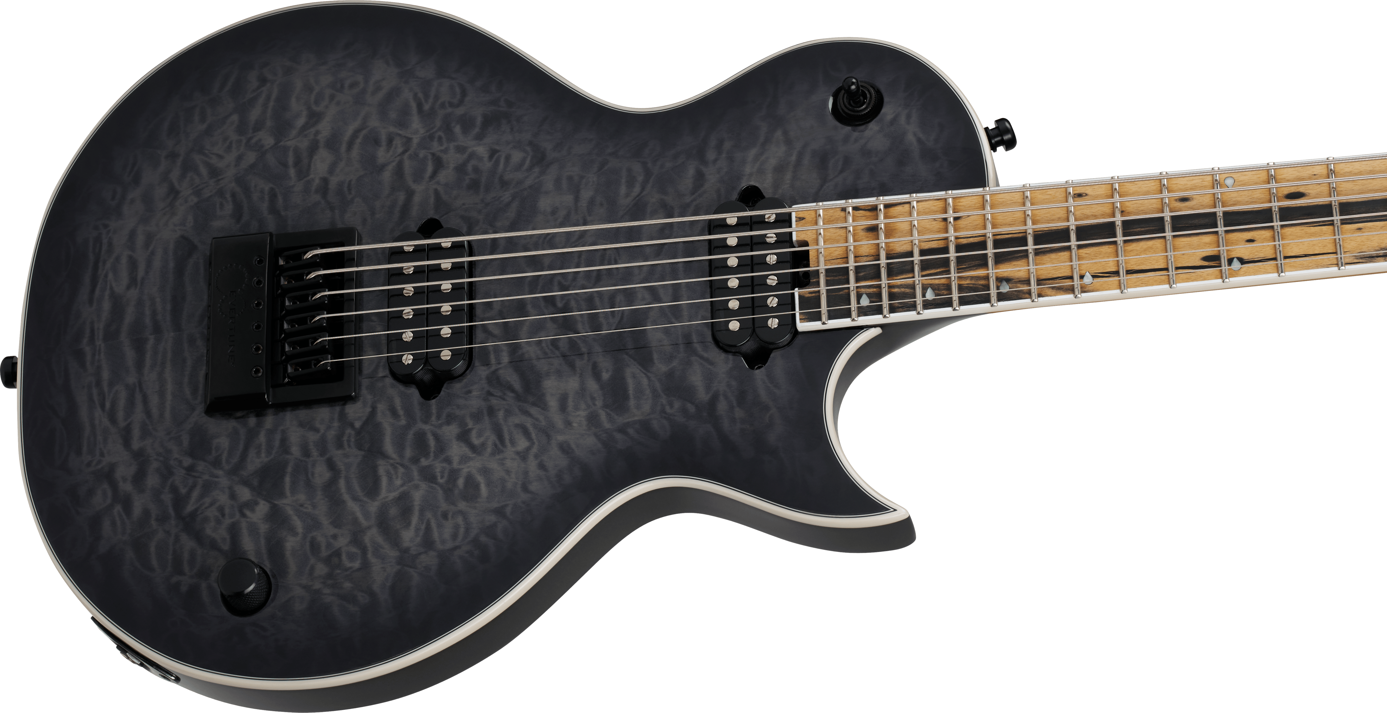 Jackson Sleep Token Iv Monarkh Pro Plus Signature Baryton Ht Ht Eb - Transparent Black Burst - Guitarra eléctrica barítono - Variation 3