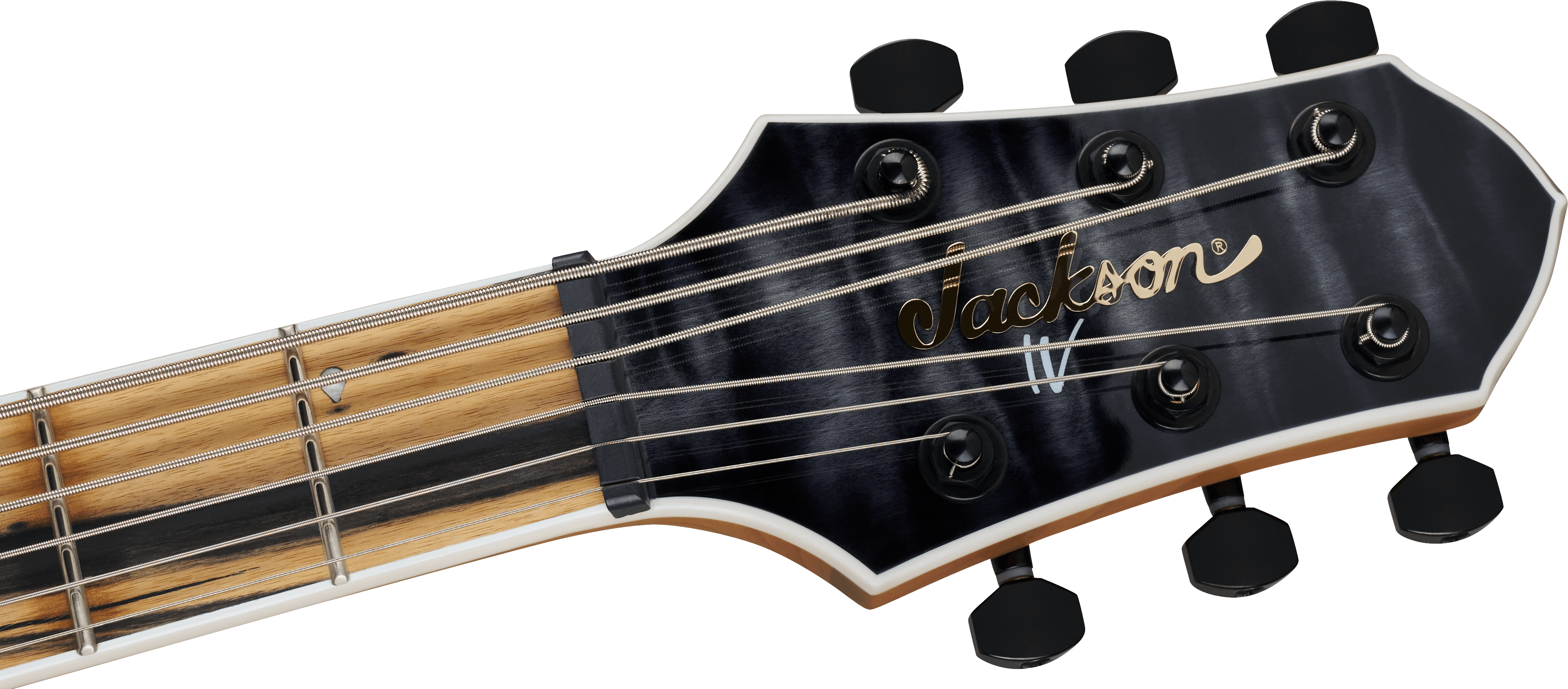 Jackson Sleep Token Iv Monarkh Pro Plus Signature Baryton Ht Ht Eb - Transparent Black Burst - Guitarra eléctrica barítono - Variation 4
