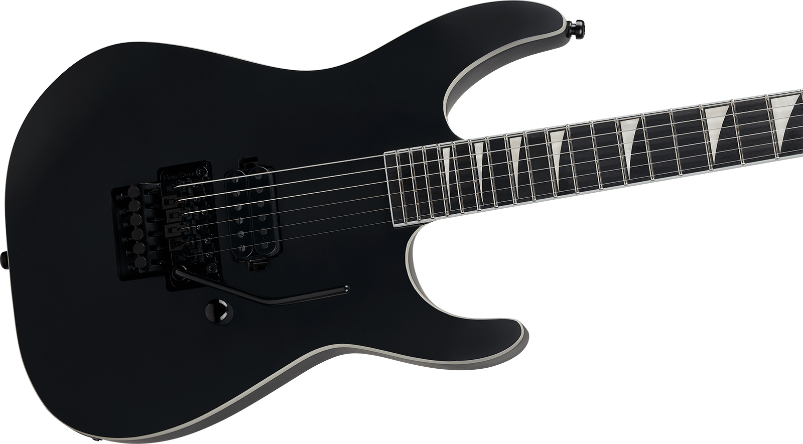 Jackson Soloist Sl1a Pure Metal Pro Plus 1h Fr Eb - 18/02 - Satin Black - Guitarra electrica metalica - Variation 2