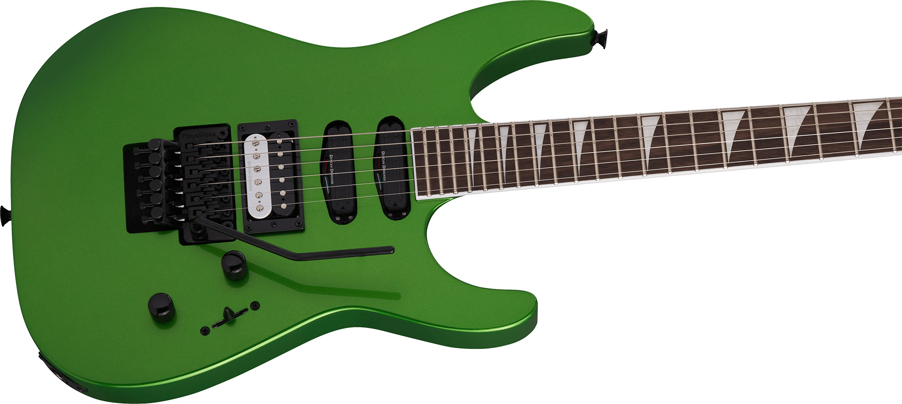 Jackson Soloist Sl3x Dx Hstst Fr Lau - Absinthe Frost - Guitarra eléctrica con forma de str. - Variation 2