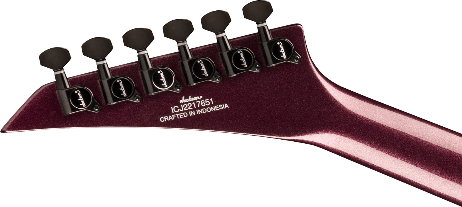 Jackson Soloist Sl3x Dx Hstst Fr Lau - Oxblood - Guitarra eléctrica con forma de str. - Variation 3