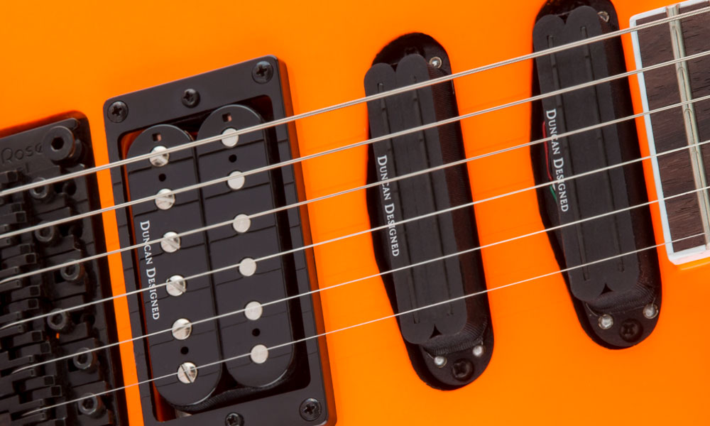 Jackson Soloist Sl3x Hss Fr Rw - Neon Orange - Guitarra eléctrica con forma de str. - Variation 1