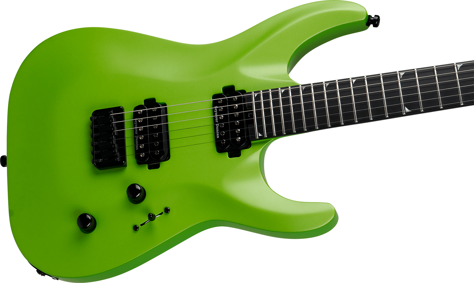 Jackson Soloist Sla2 Ht Pro Plus 2h Seymour Duncan Eb - Toxic Apple - Guitarra electrica metalica - Variation 2