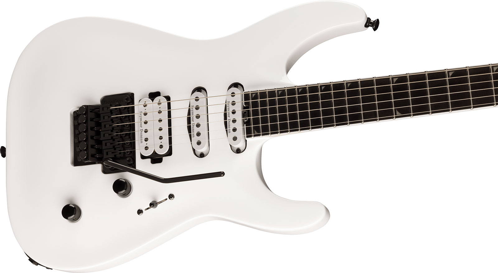 Jackson Soloist Sla3 Pro Plus Hss Seymour Duncan Fr Eb - Snow White - Guitarra eléctrica con forma de str. - Variation 2