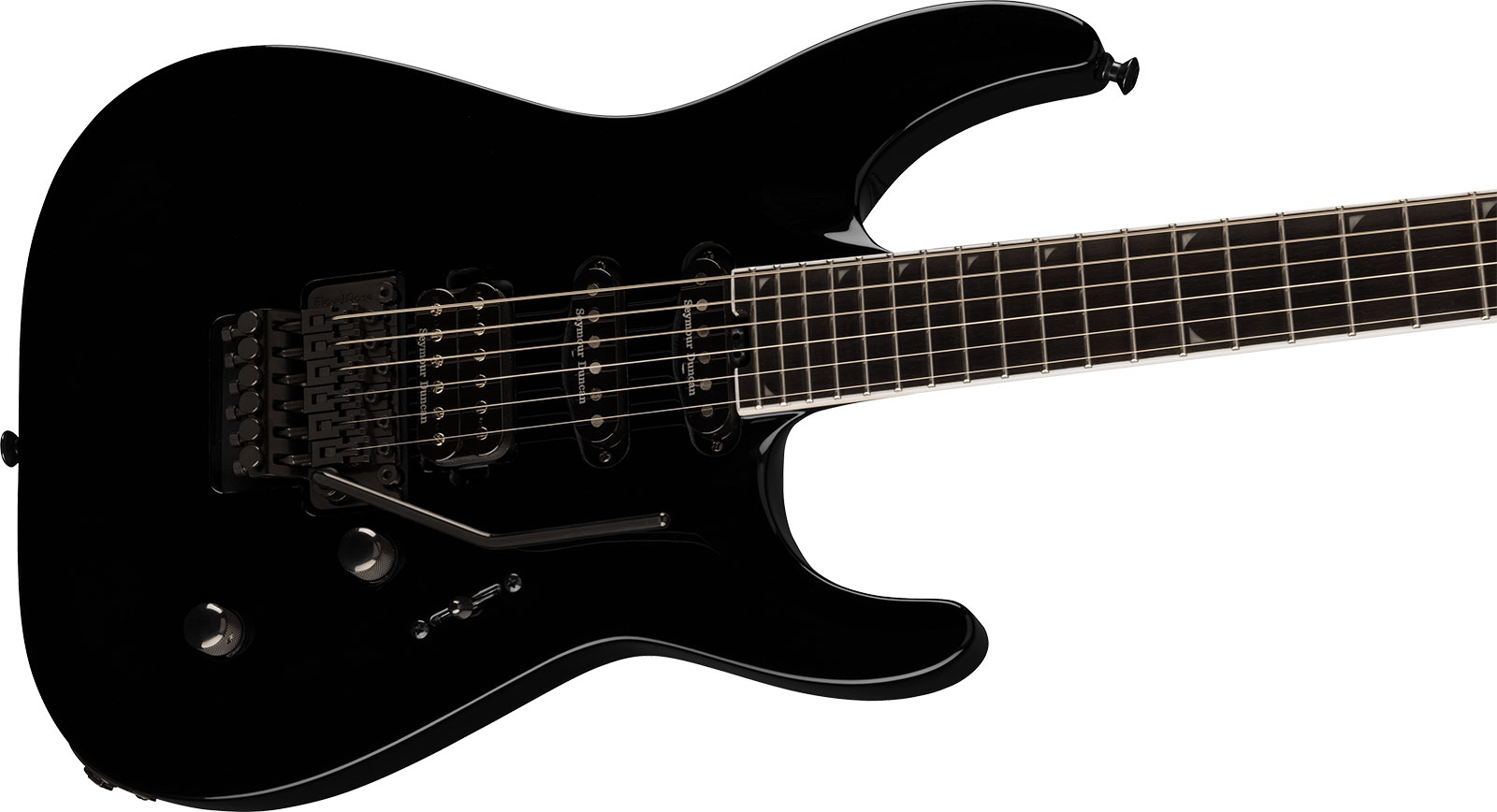 Jackson Soloist Sla3 Pro Plus Hss Seymour Duncan Fr Eb - Deep Black - Guitarra eléctrica con forma de str. - Variation 2