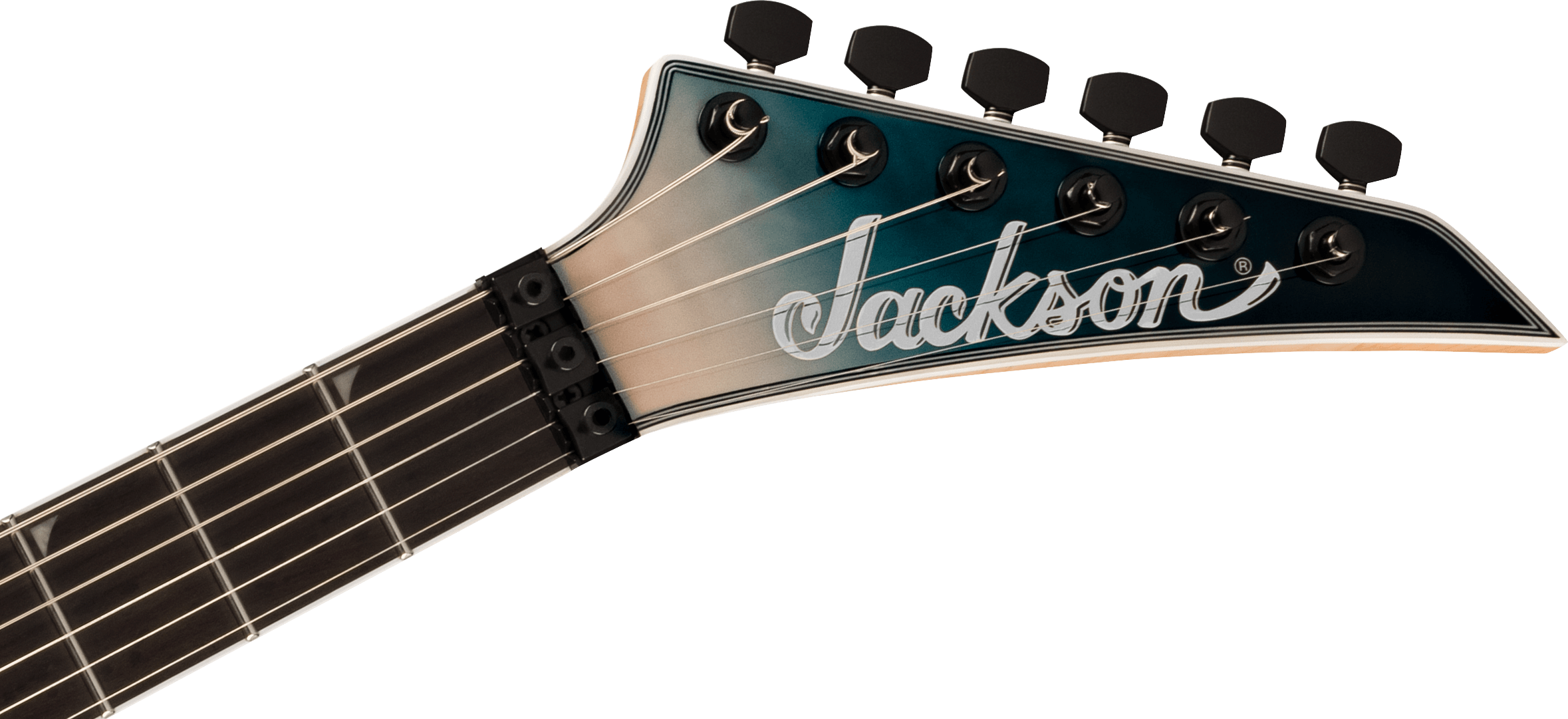Jackson Soloist Sla3q Pro Plus Hss Seymour Duncan Fr Eb - Polar Burst - Guitarra eléctrica con forma de str. - Variation 4