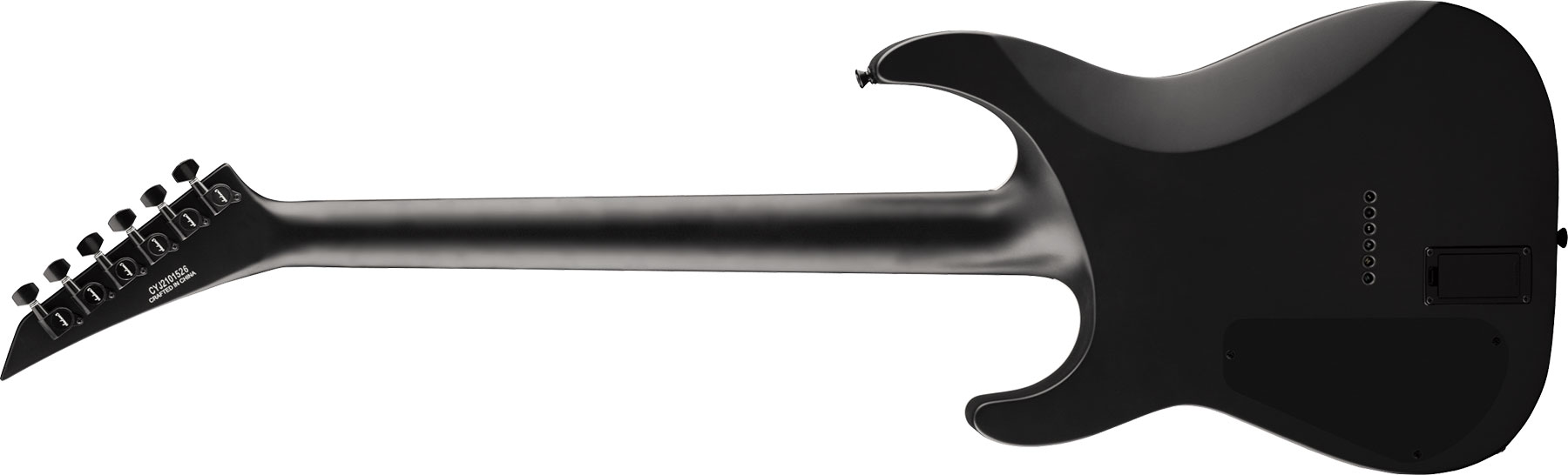 Jackson Soloist Sla6 Dx Baritone 2h Emg Ht Lau - Satin Black - Guitarra eléctrica barítono - Variation 1