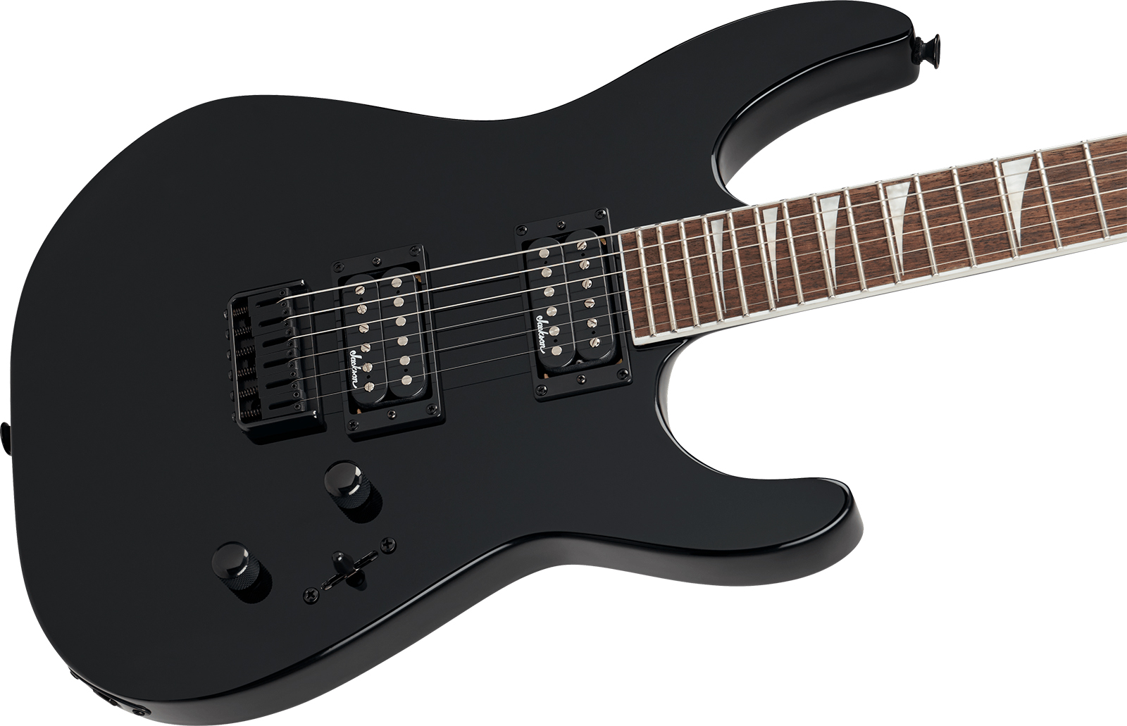 Jackson Soloist Slx Dx Ht X-series 2h Ht Lau - Gloss Black - Guitarra electrica metalica - Variation 2