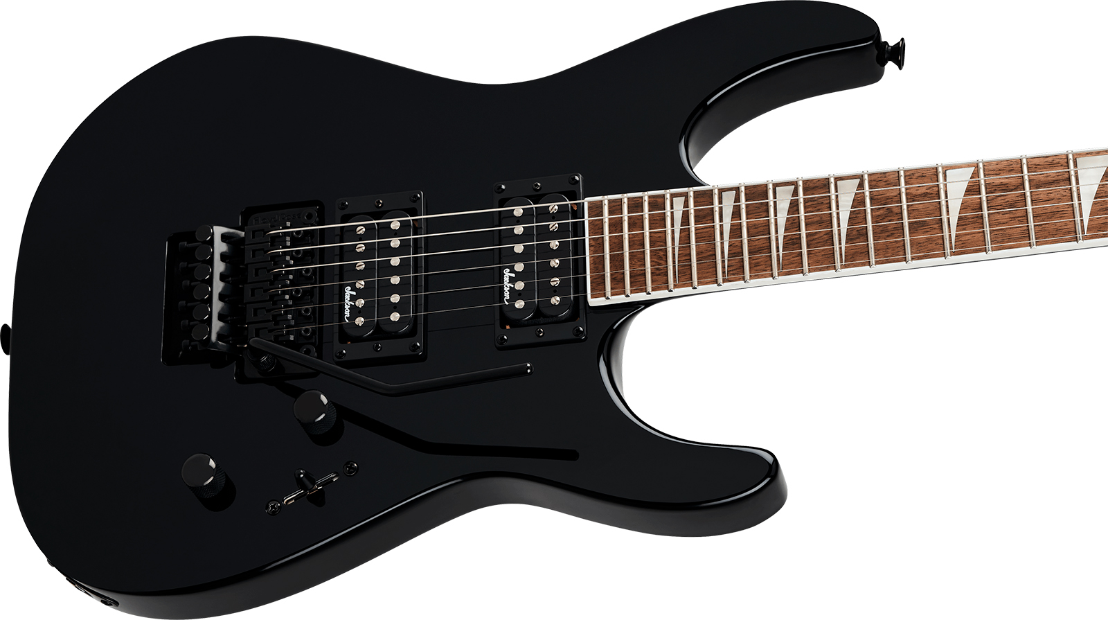 Jackson Soloist Slx Dx X-series 2h Fr Lau - Gloss Black - Guitarra electrica metalica - Variation 2