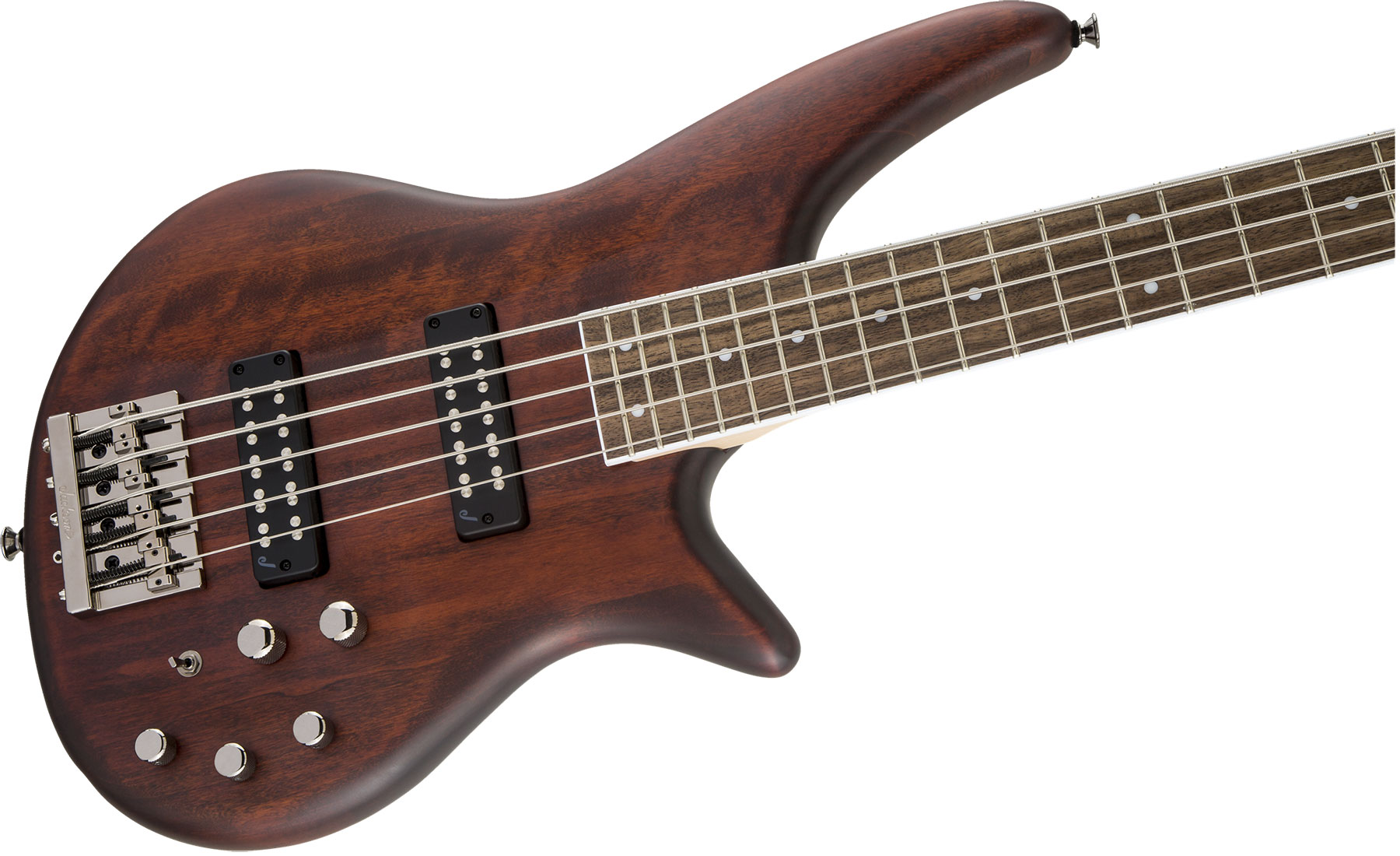 Jackson Spectra Bass Js3v 5c Active Lau - Walnut Stain - Bajo eléctrico de cuerpo sólido - Variation 2