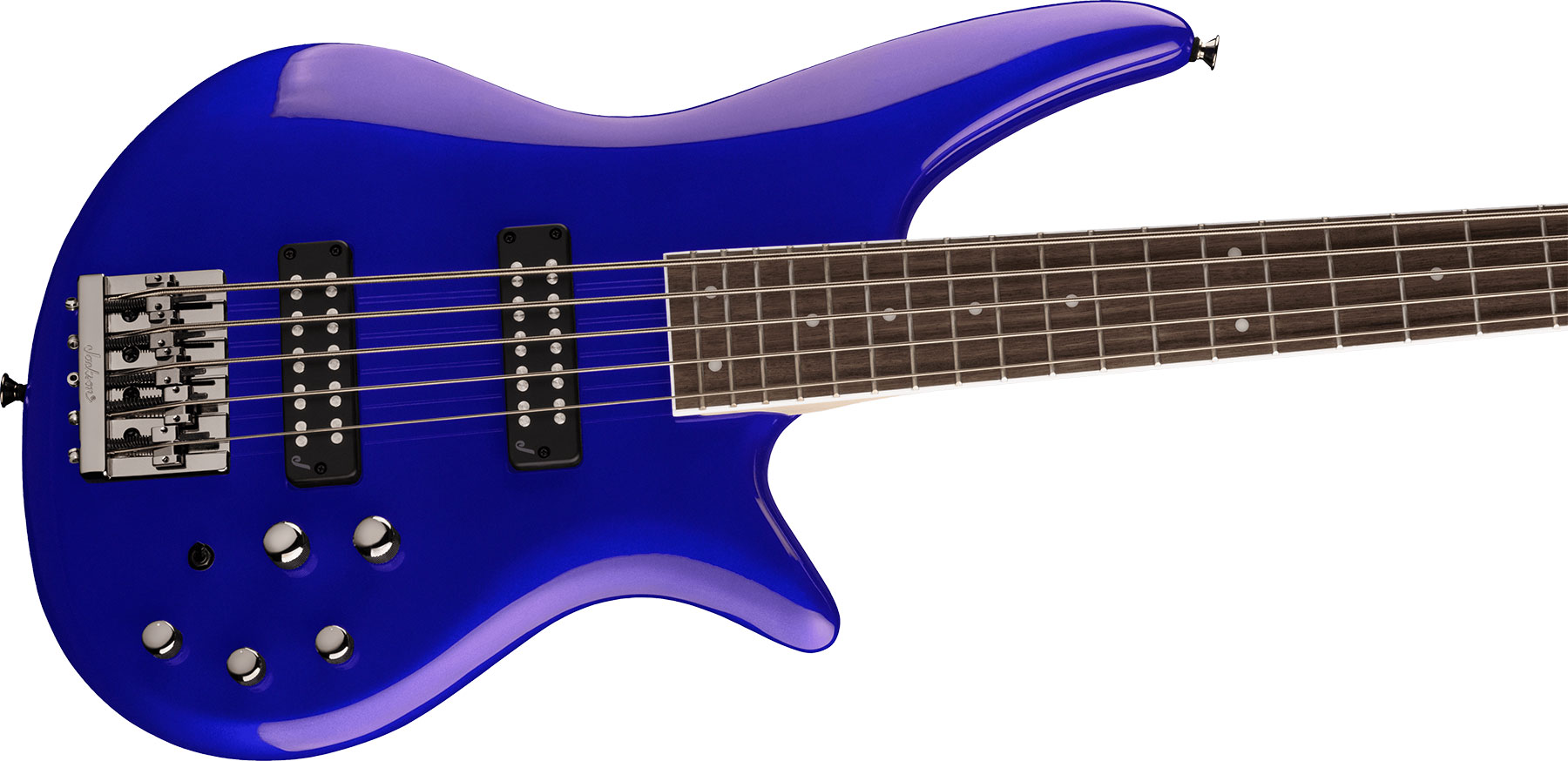 Jackson Spectra Bass Js3v 5c Active Lau - Indigo Blue - Bajo eléctrico de cuerpo sólido - Variation 2