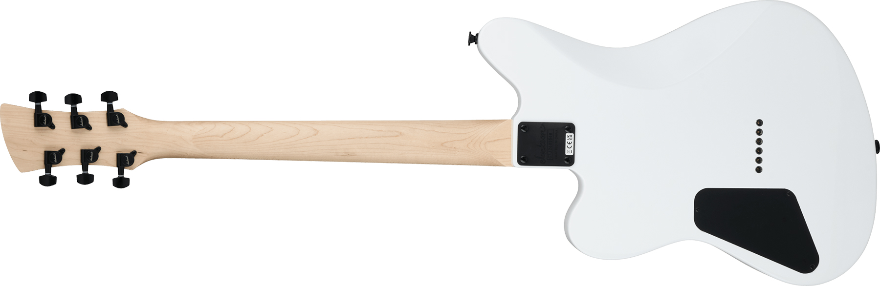 Jackson Surfcaster Js22 Ht 2h Ama - Snow White - Guitarra electrica retro rock - Variation 1