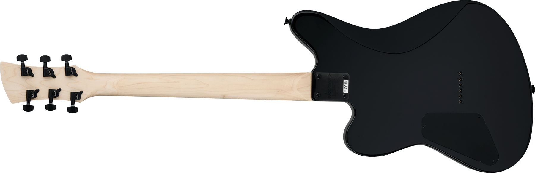Jackson Surfcaster Js22 Ht 2h Ama - Gloss Black - Guitarra electrica retro rock - Variation 1