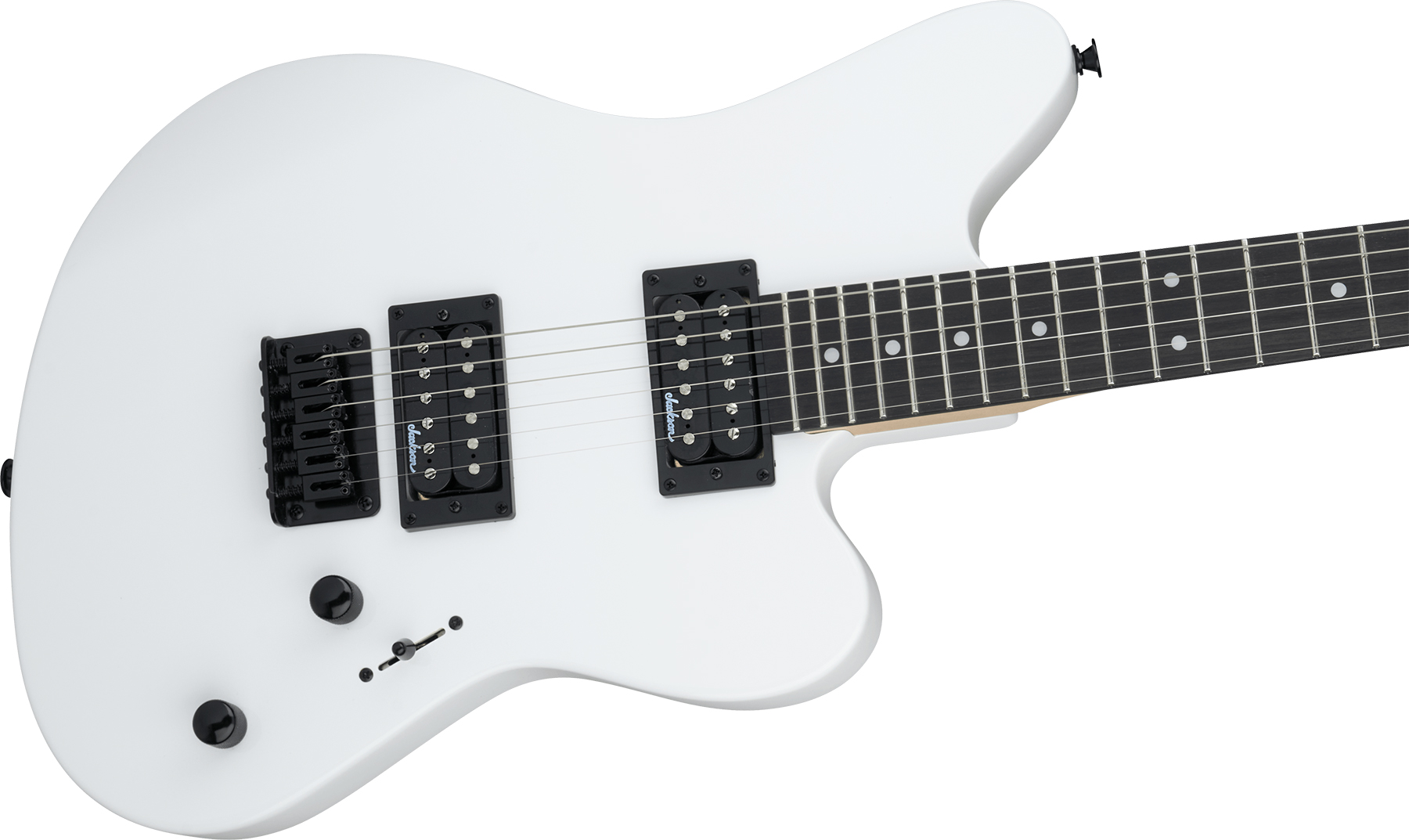 Jackson Surfcaster Js22 Ht 2h Ama - Snow White - Guitarra electrica retro rock - Variation 2