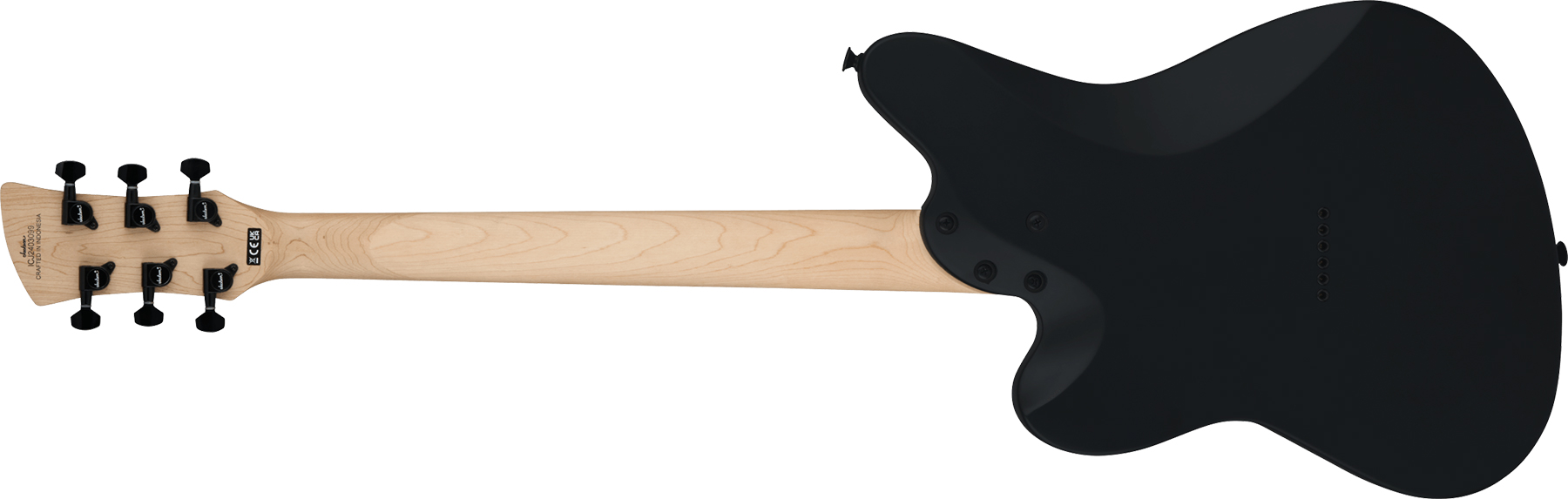 Jackson Surfcaster Sc Ht6 Ht 2h Lau - Satin Black - Guitarra electrica retro rock - Variation 1