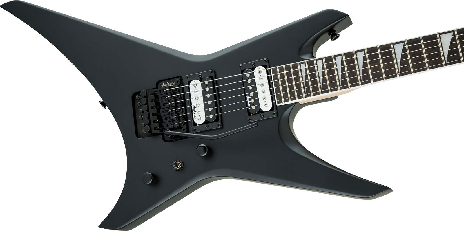 Jackson Warrior Js32 2h Fr Ama - Satin Black - Guitarra electrica metalica - Variation 2