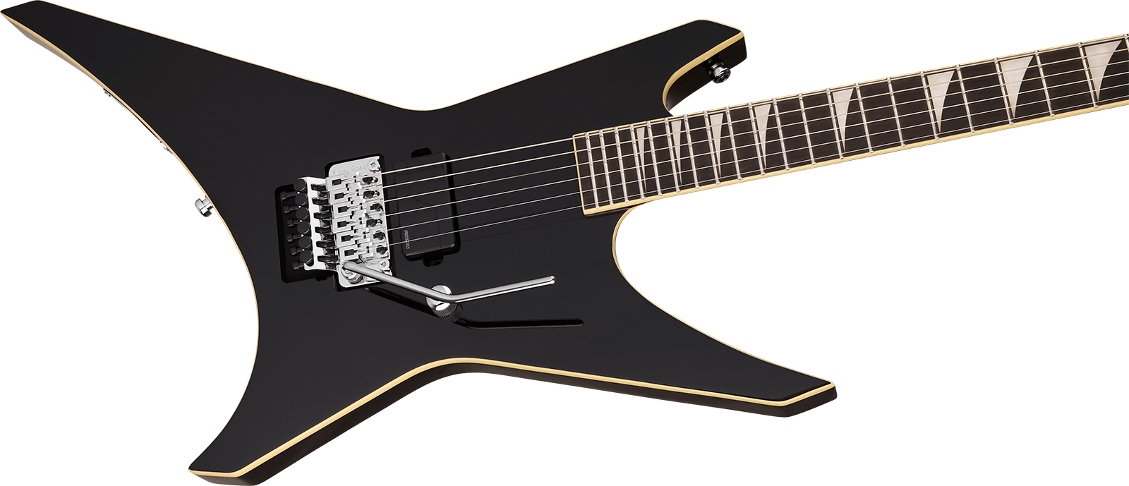 Jackson Warrior Wr1a Pro Plus Pure Metal Ltd 1h Fishman Fluence Modern Fr Eb - Gloss Black - Guitarra electrica metalica - Variation 2