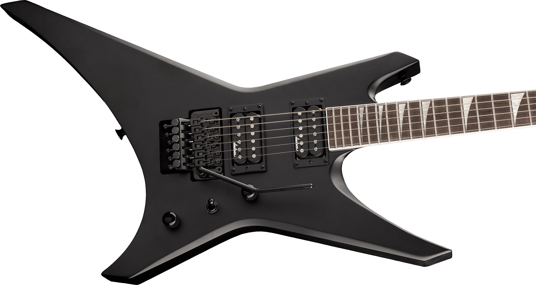 Jackson Warrior Wrx24 2h Fr Lau - Satin Black - Guitarra electrica metalica - Variation 2