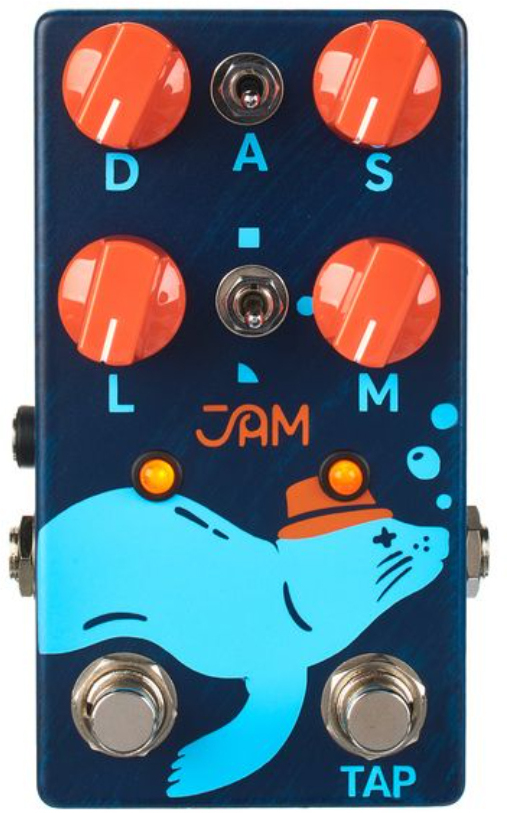 Jam Harmonious Monk Mk2 Tremolo - Pedal de chorus / flanger / phaser / modulación / trémolo - Main picture