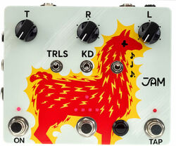 Pedal de reverb / delay / eco Jam Delay Llama XTREME