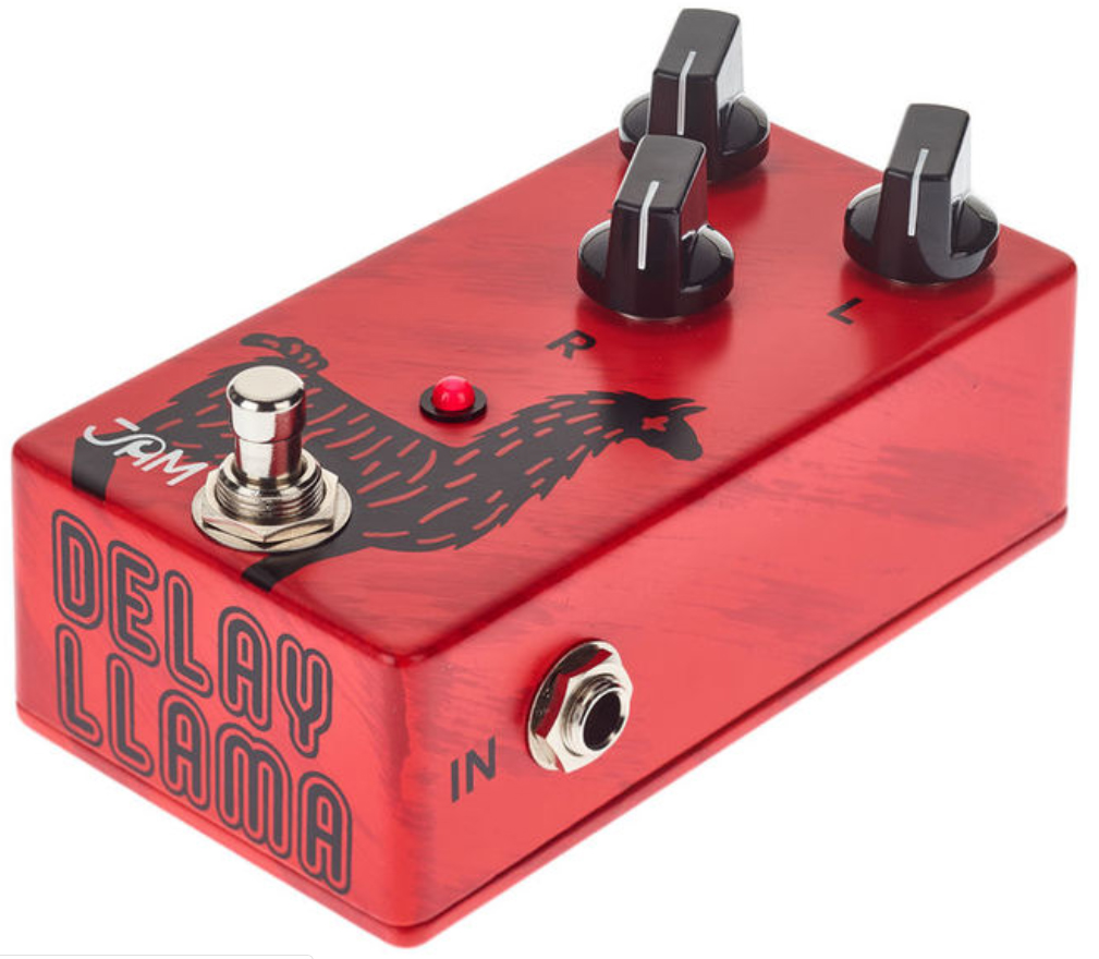 Jam Delay Llama Mk2 - Pedal de reverb / delay / eco - Variation 2