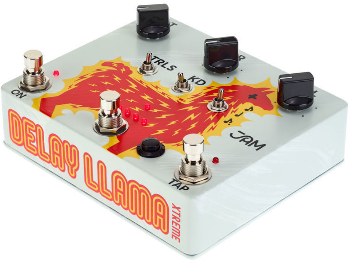 Jam Delay Llama Xtreme - Pedal de reverb / delay / eco - Variation 1