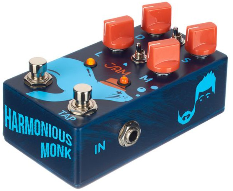 Jam Harmonious Monk Mk2 Tremolo - Pedal de chorus / flanger / phaser / modulación / trémolo - Variation 1