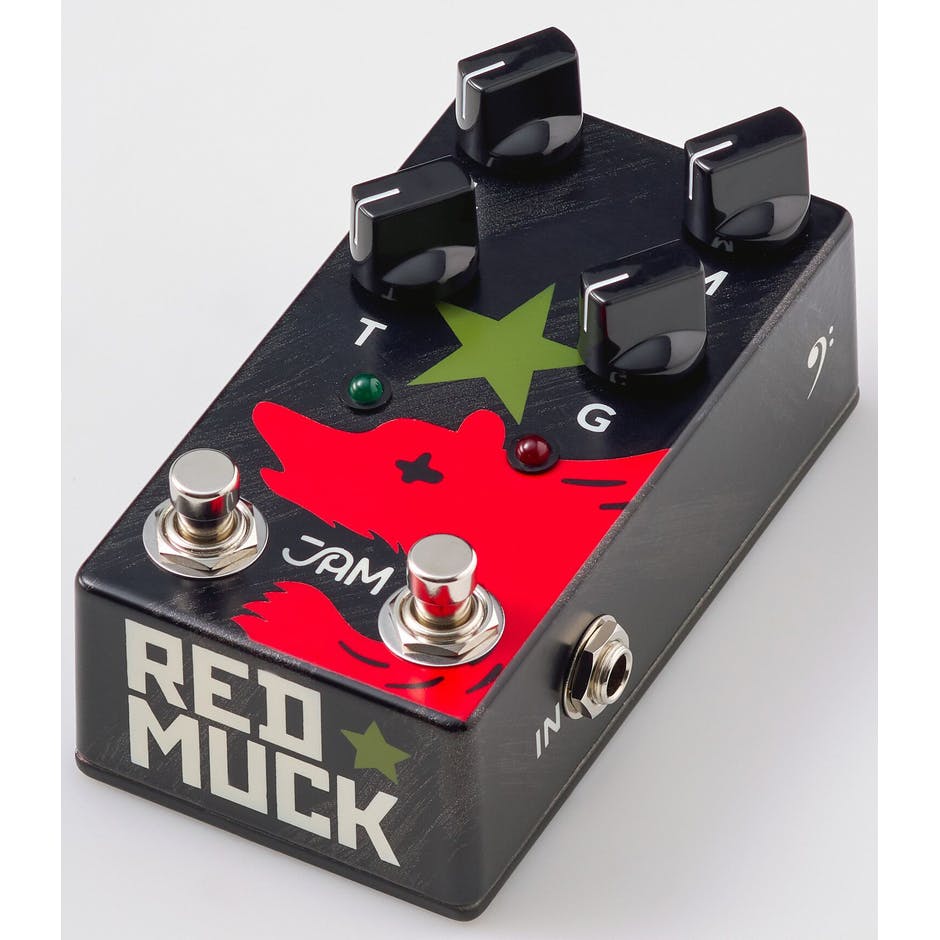 Jam Red Muck Bass Fuzz Distortion Mk2 - Pedal overdrive / distorsión / fuzz - Variation 1