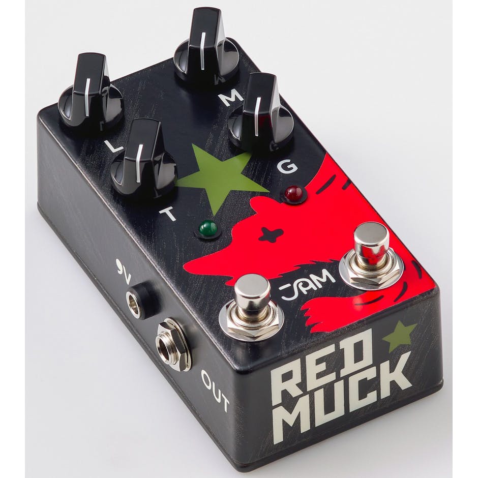 Jam Red Muck Bass Fuzz Distortion Mk2 - Pedal overdrive / distorsión / fuzz - Variation 2