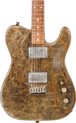 Guitarra eléctrica semi caja James trussart Deluxe Steelguard Caster #17148 - Rust o matic