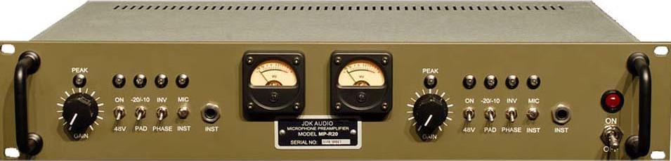 Jdk Audio Jdk R20 Stereo Rackable - Preamplificador - Main picture