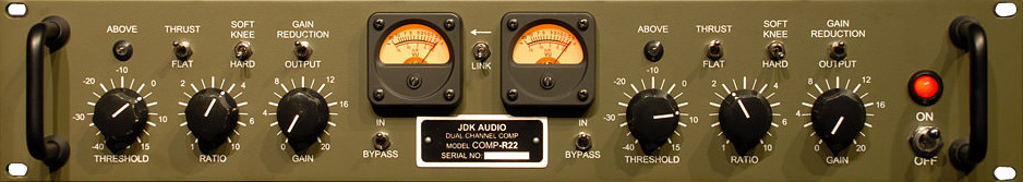 Jdk Audio Jdk R22 Stereo Rackable - Compresor / Limiter / Gate - Main picture