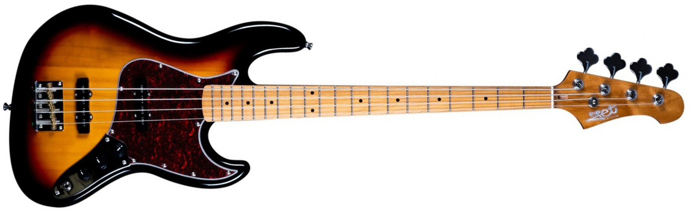 Jet Guitars Jjb300 Sb Mn - Sunburst - Bajo eléctrico de cuerpo sólido - Main picture