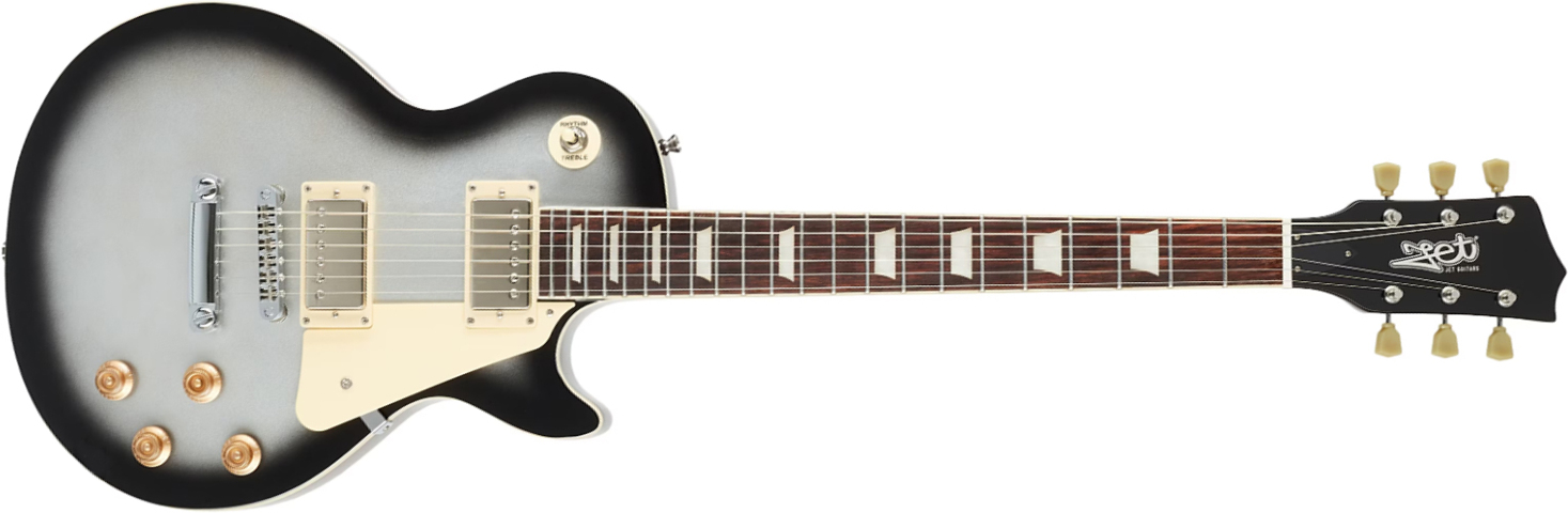 Jet Guitars Jl500 Slb 2h Ht Rw - Silverburst - Guitarra eléctrica de corte único. - Main picture