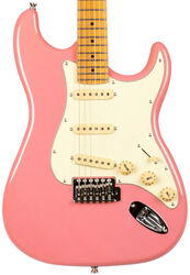 Guitarra eléctrica con forma de str. Jet guitars JS-300 BGD - Burgundy Pink