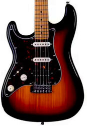 Guitarra eléctrica con forma de str. Jet guitars JS-400 SB LH - sunburst