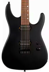 Guitarra eléctrica con forma de str. Jet guitars JS-501 Stygian - satin black