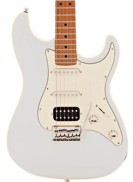 Guitarra eléctrica con forma de str. Jet guitars JS-400 OW - olympic white