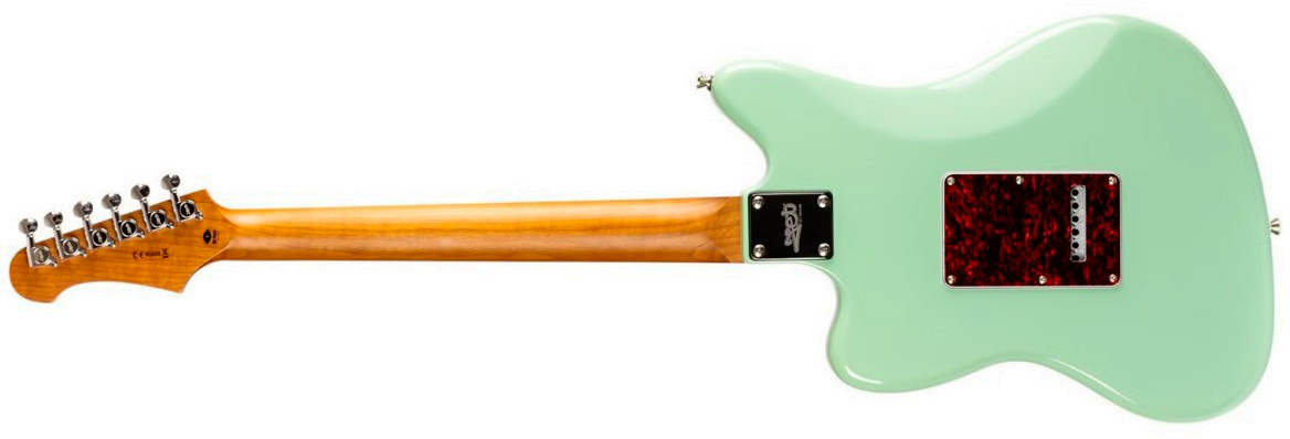 Jet Guitars Jj300 P90 Ow 2s Ht Mn - Sea Green - Guitarra electrica retro rock - Variation 1