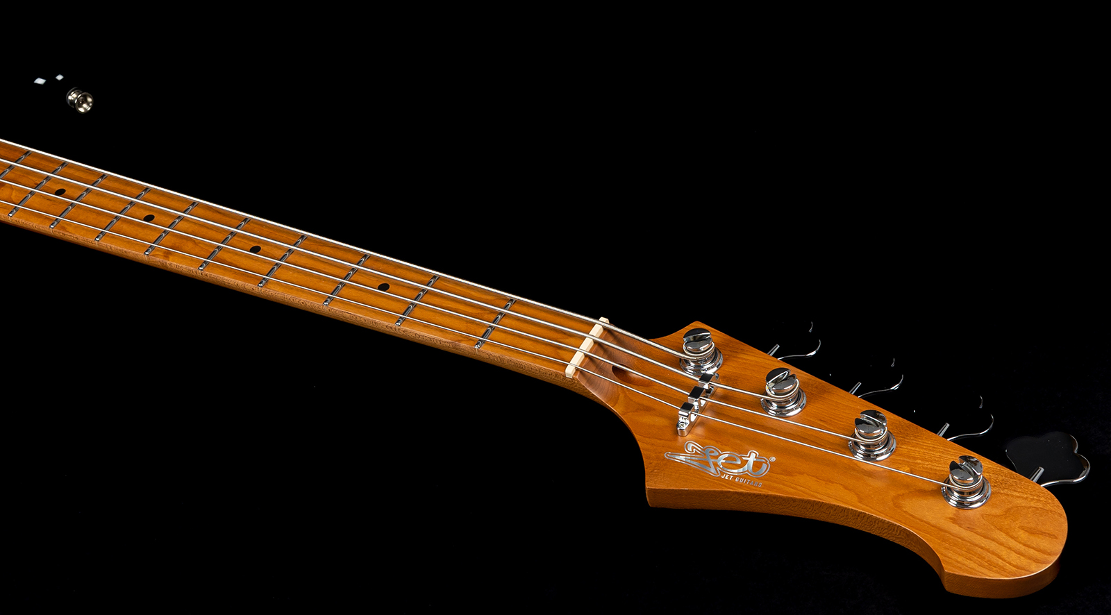 Jet Guitars Jjb300 Bk Mn - Black - Bajo eléctrico de cuerpo sólido - Variation 4