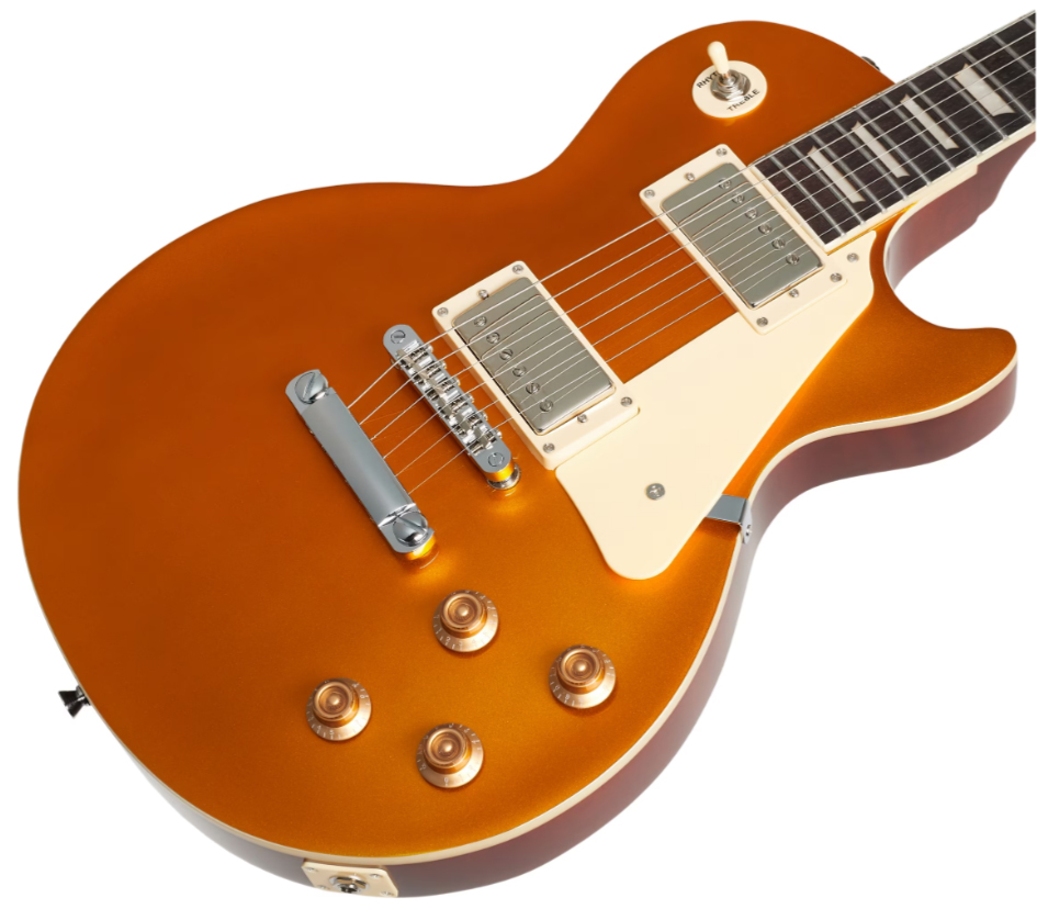 Jet Guitars Jl500 Gd 2h Ht Rw - Gold Top - Guitarra eléctrica de corte único. - Variation 2