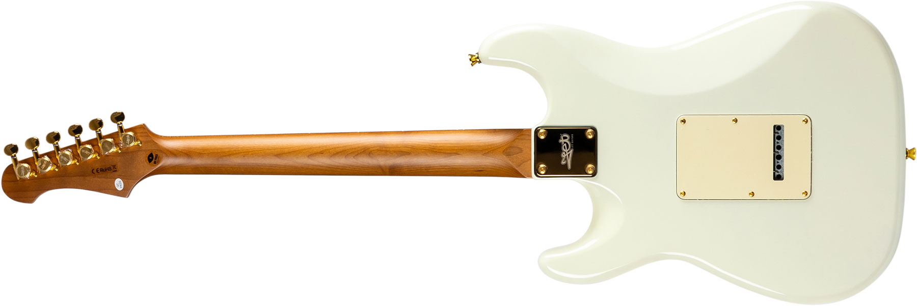 Jet Guitars Js-380 Ow G 3s Trem Rw - Olympic White - Guitarra eléctrica con forma de str. - Variation 1