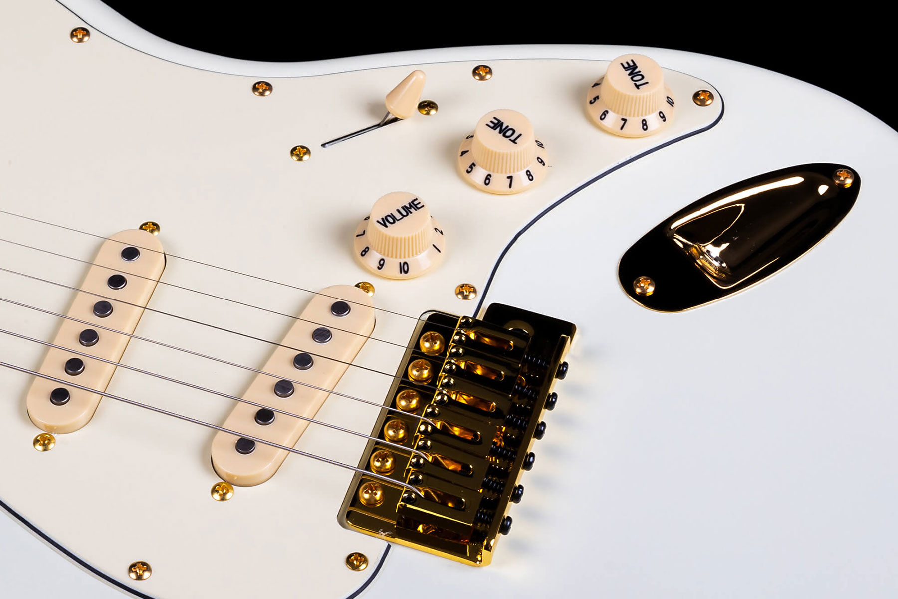 Jet Guitars Js-380 Ow G 3s Trem Rw - Olympic White - Guitarra eléctrica con forma de str. - Variation 3