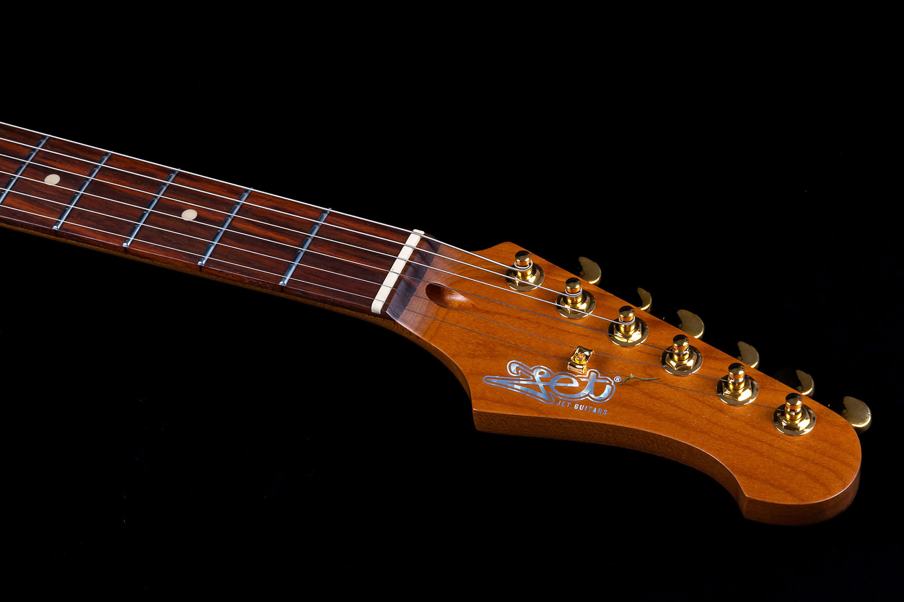 Jet Guitars Js-380 Ow G 3s Trem Rw - Olympic White - Guitarra eléctrica con forma de str. - Variation 4