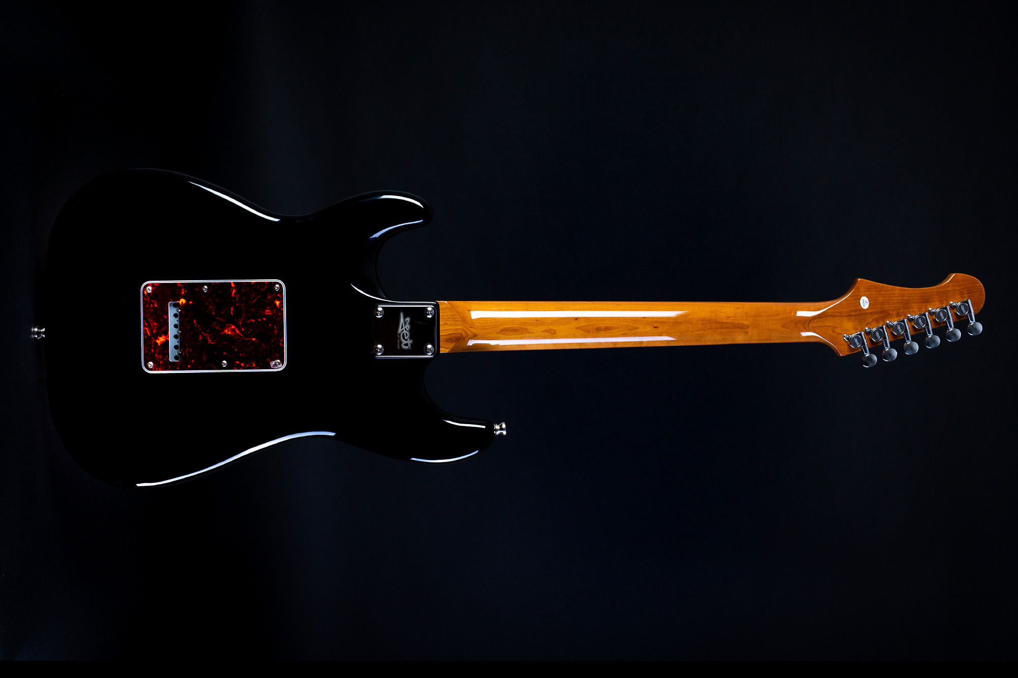 Jet Guitars Js300 Bl 3s Trem Mn - Black - Guitarra eléctrica con forma de str. - Variation 1