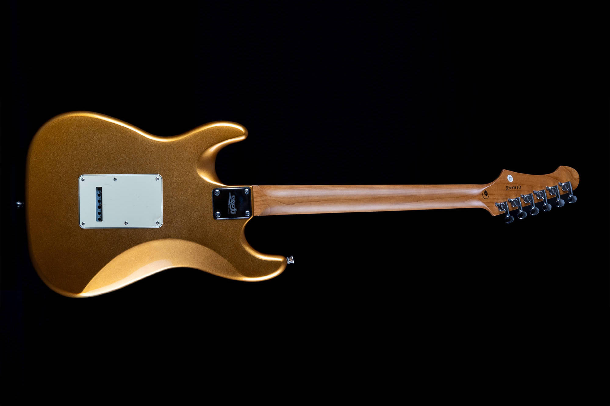 Jet Guitars Js300 Gd 3s Trem Mn - Gold - Guitarra eléctrica con forma de str. - Variation 1