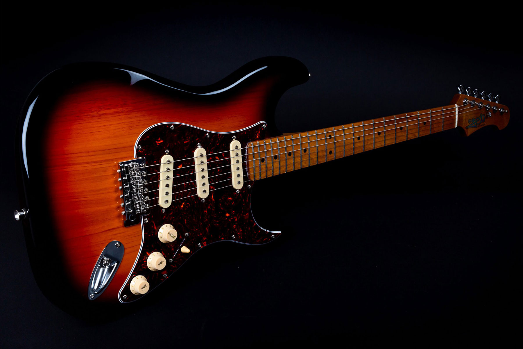 Jet Guitars Js300 Lh Sb Gaucher 3s Trem Mn - Sunburst - Guitarra eléctrica con forma de str. - Variation 2