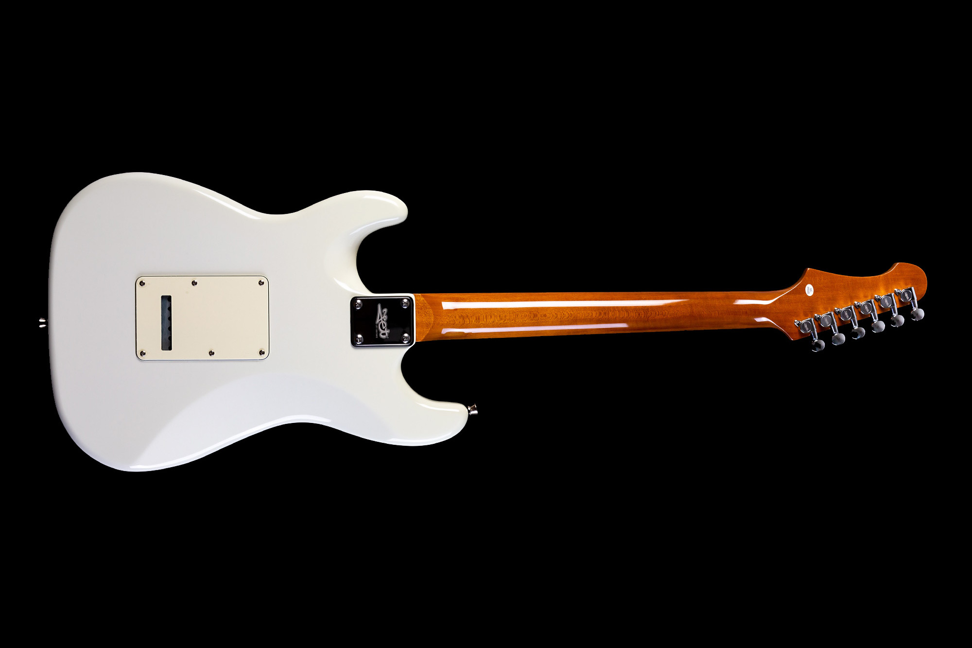Jet Guitars Js300 Ow 3s Trem Mn - Olympic White - Guitarra eléctrica con forma de str. - Variation 1