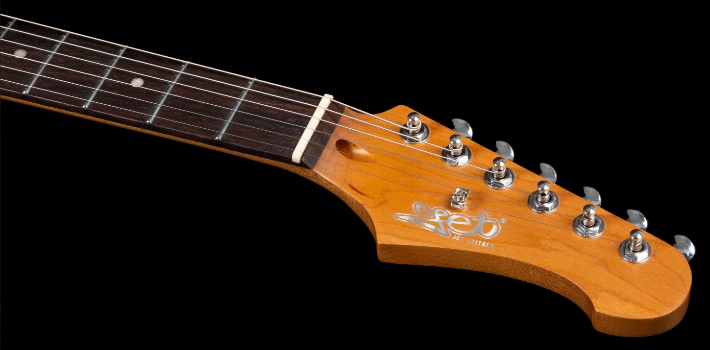 Jet Guitars Js300 Plm R 3s Trem Rw - Plum - Guitarra eléctrica con forma de str. - Variation 5